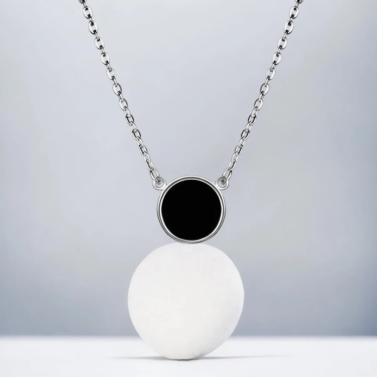 колье с Ониксом 15 mm