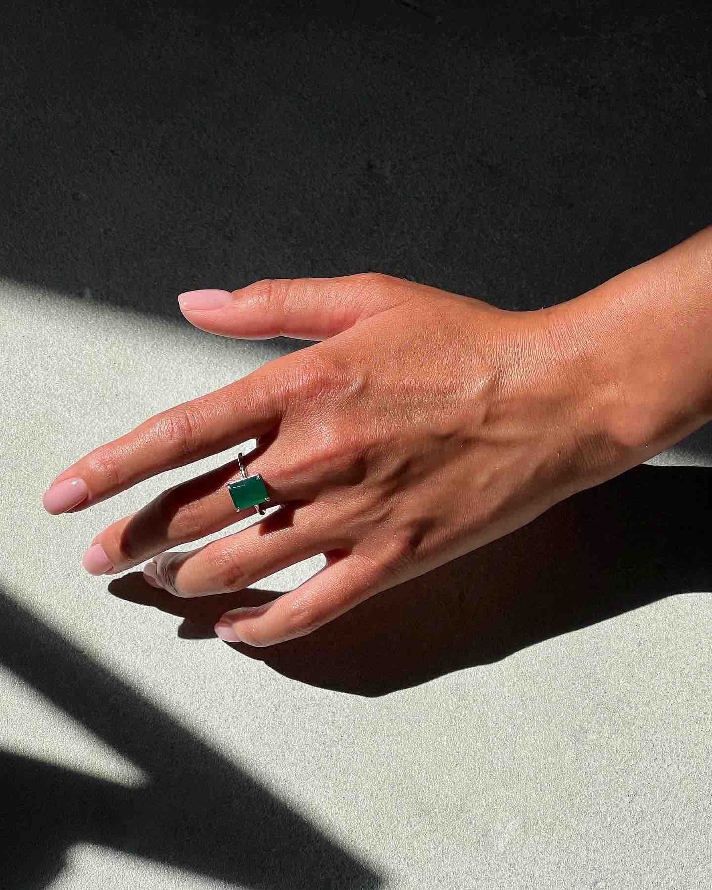 кольцо Perfect (Идеальное) с хризопразом