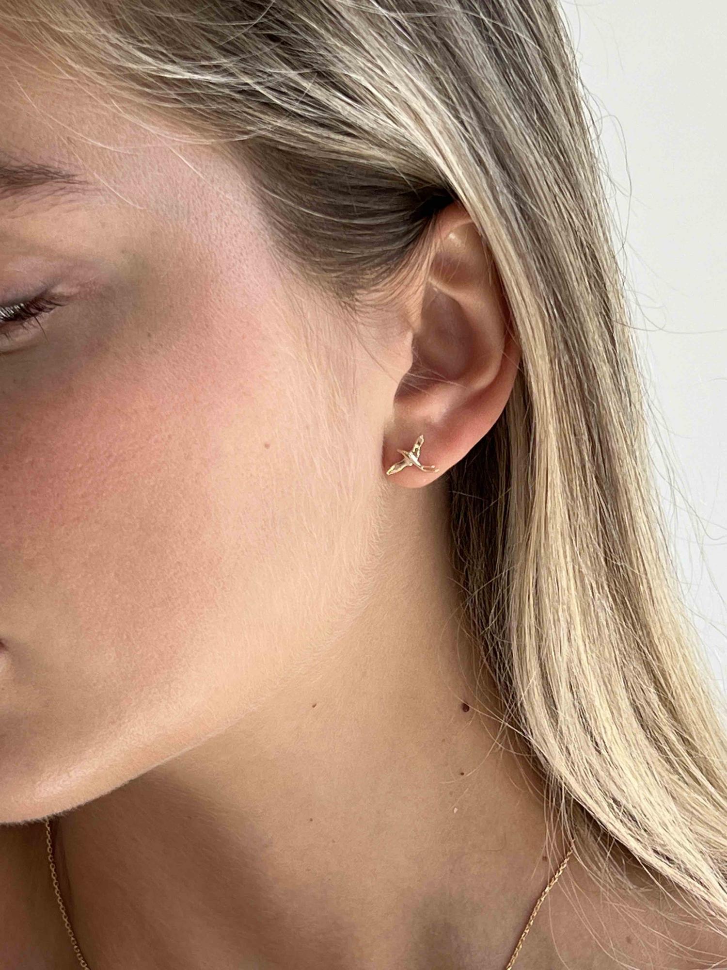 серьги Полет