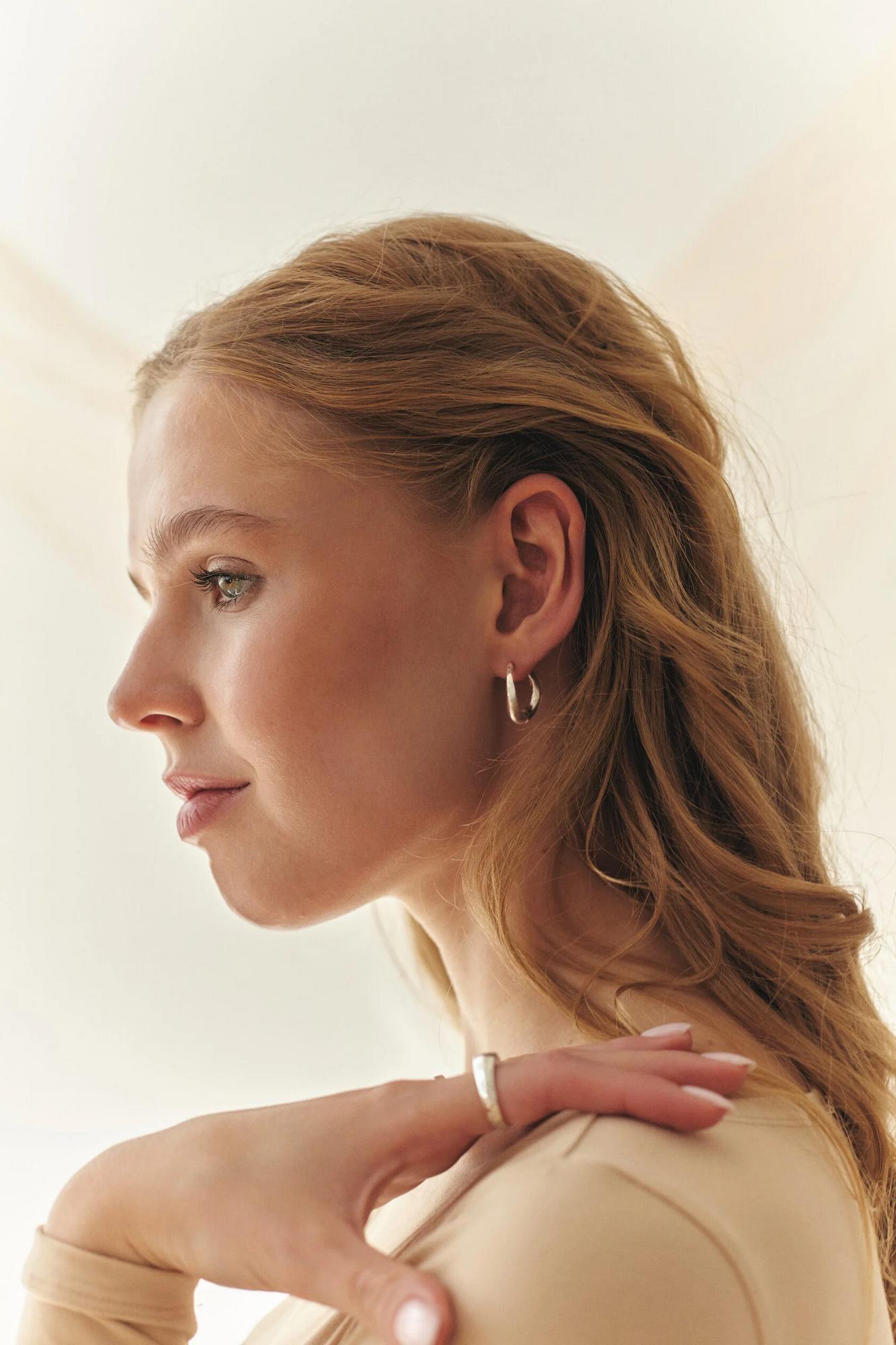 серьги Крученые