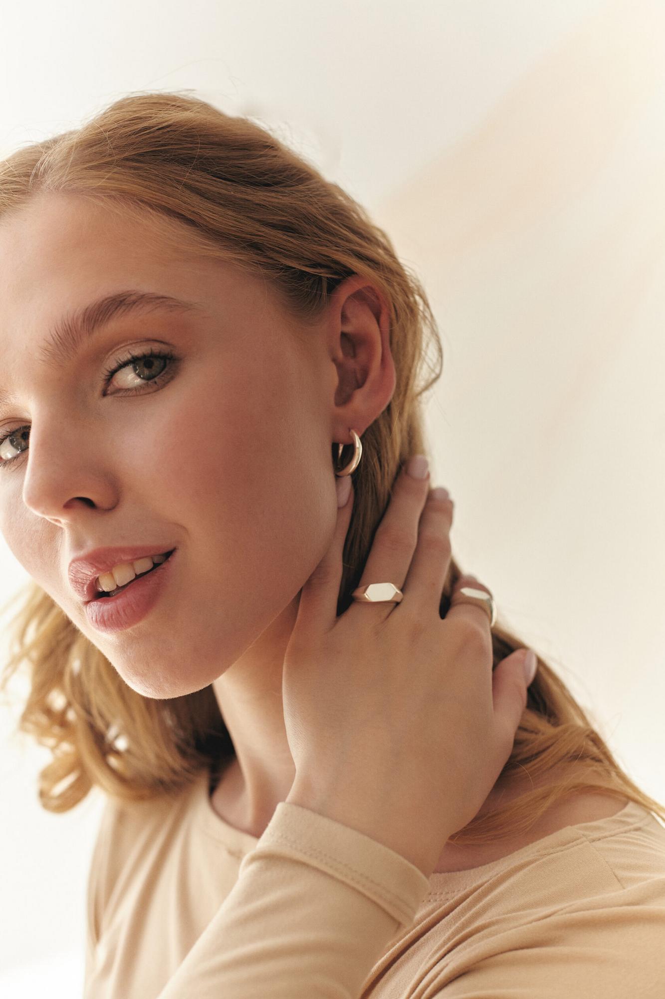 серьги Крученые