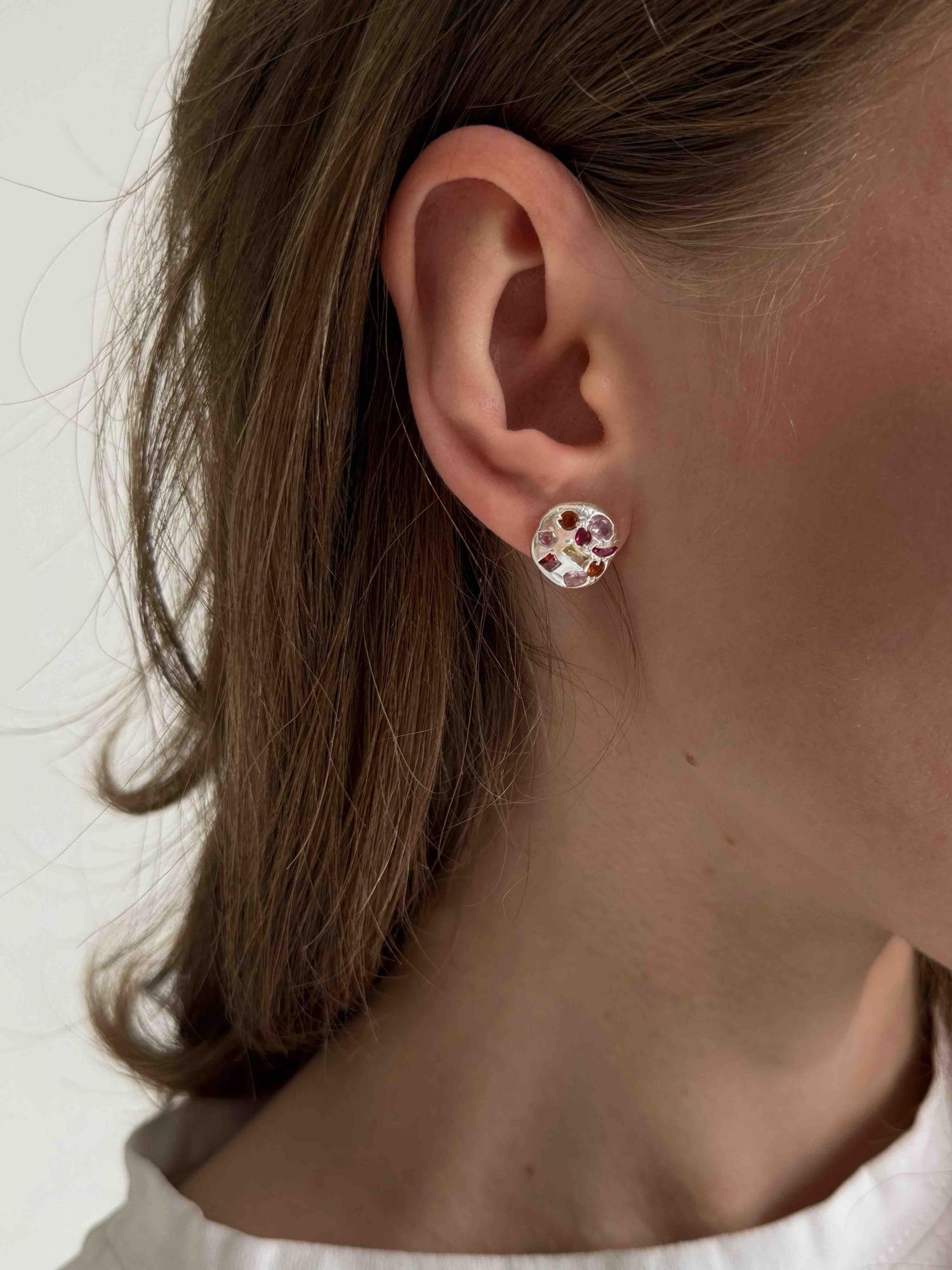 серьги Марципан