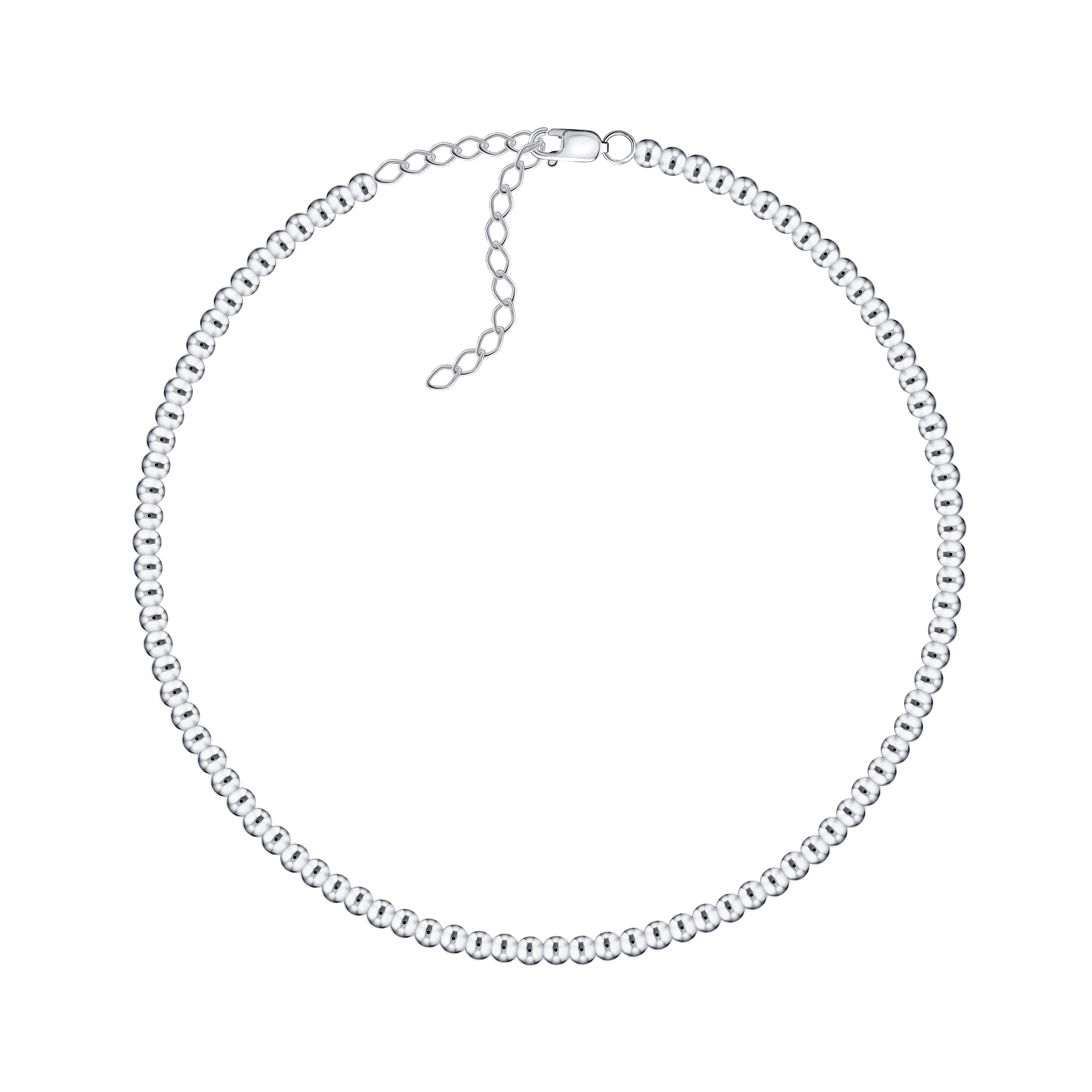 чокер из шариков 3 мм