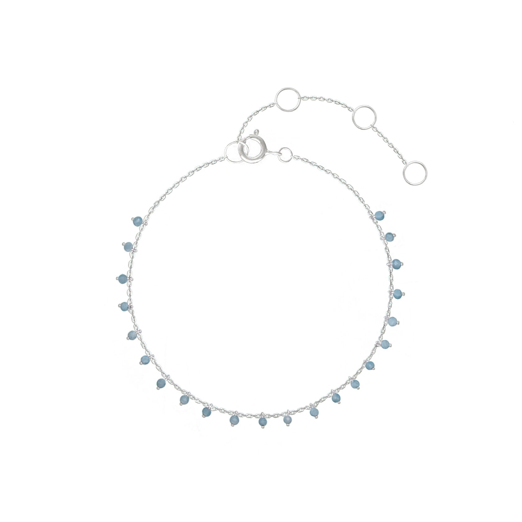 браслет Пузырьки (Bubbles) с амазонитом