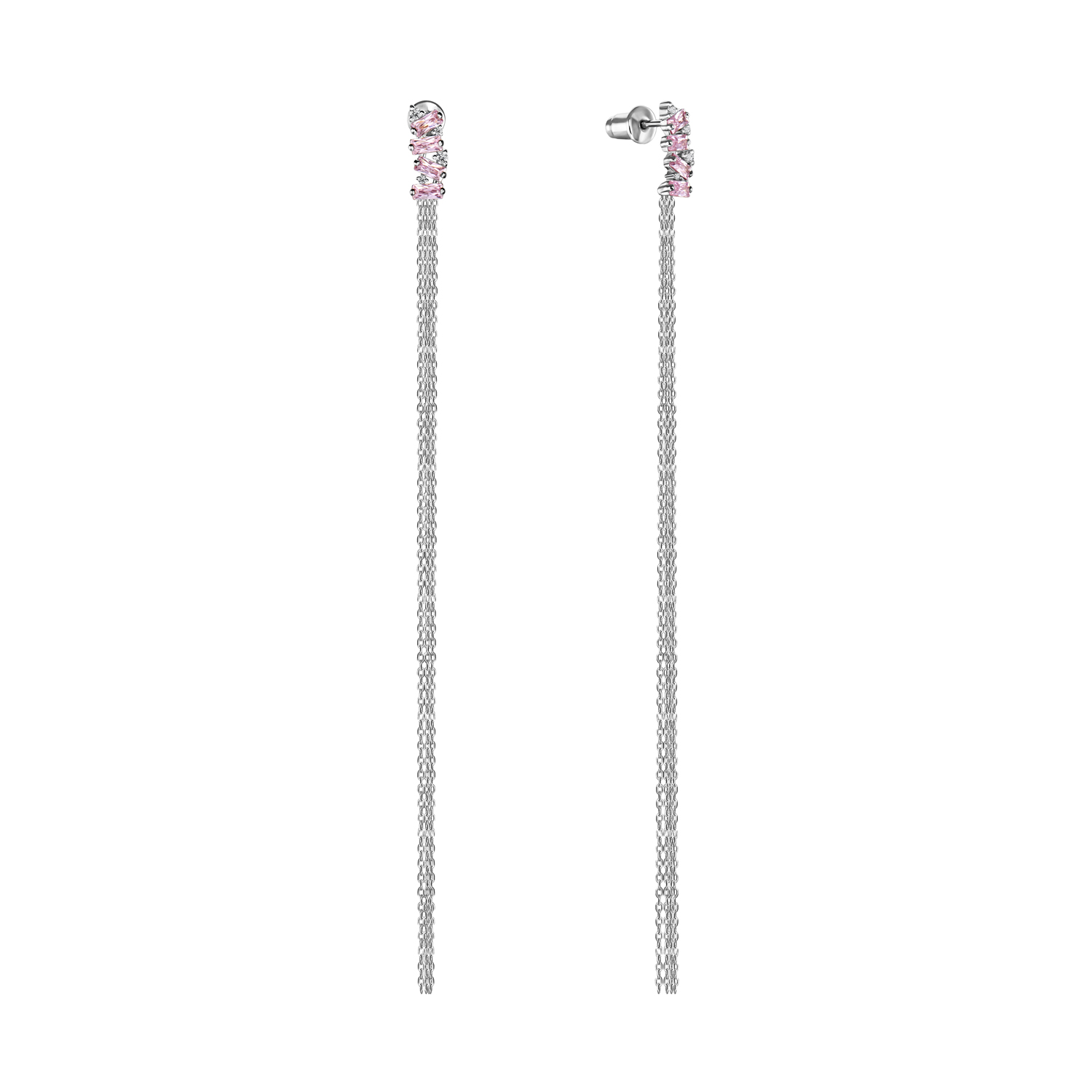 серьги Конфета (BonBon) с цепочками