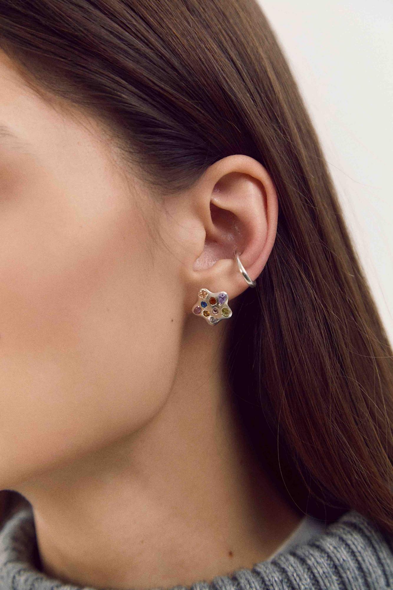 серьги Ботанический сад мини