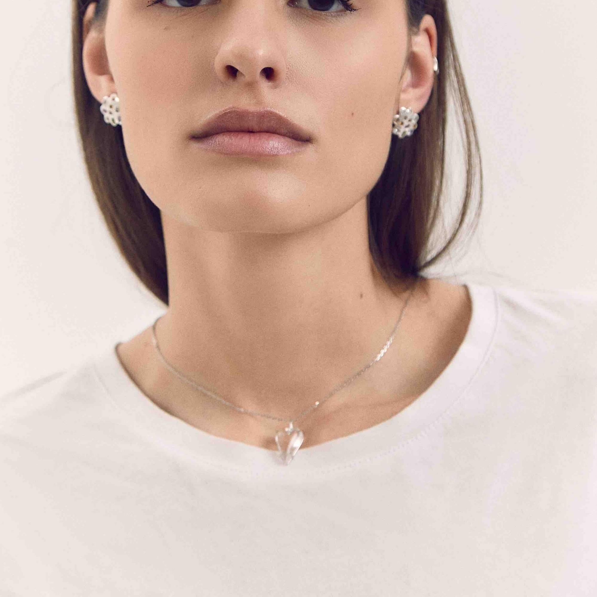 колье Страсть (Passion) с горным хрусталем