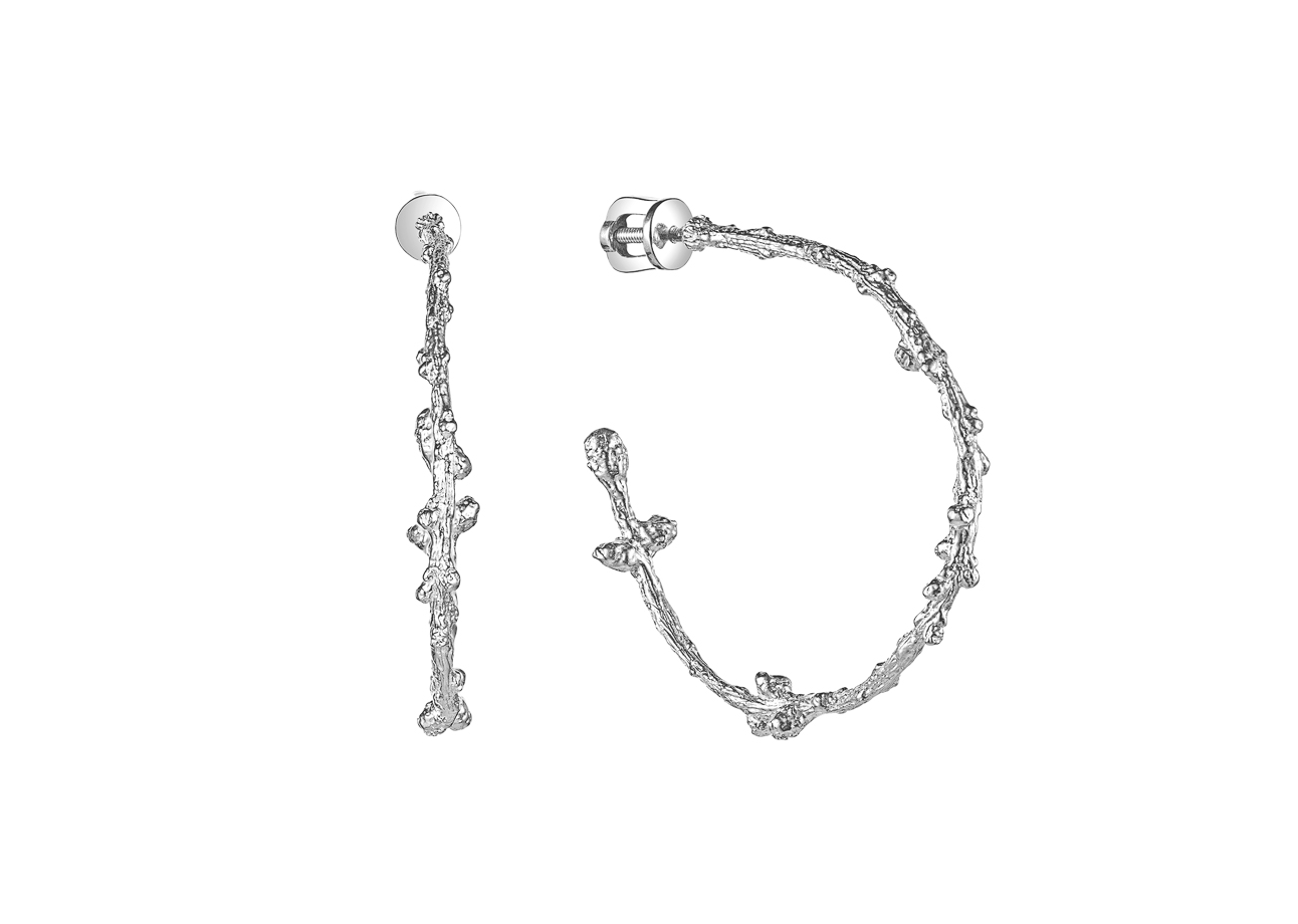 серьги-конго Лиственница