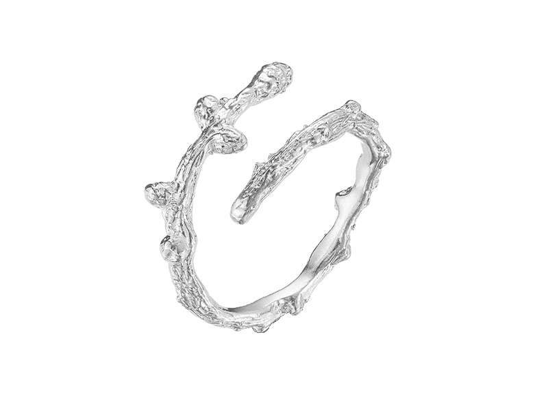 Кольцо Веточка Лиственницы