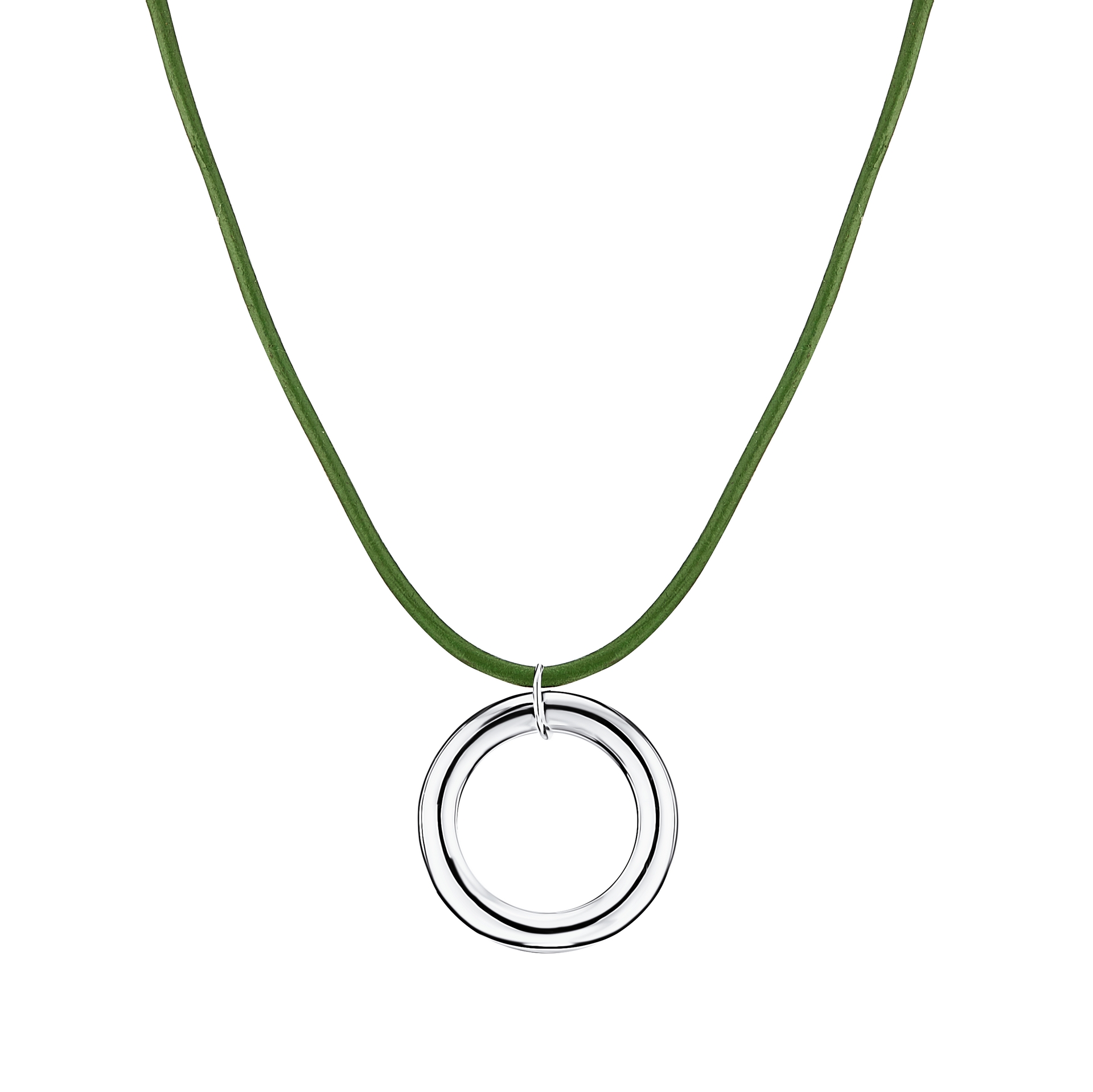 подвеска Бублик большой на шнурке