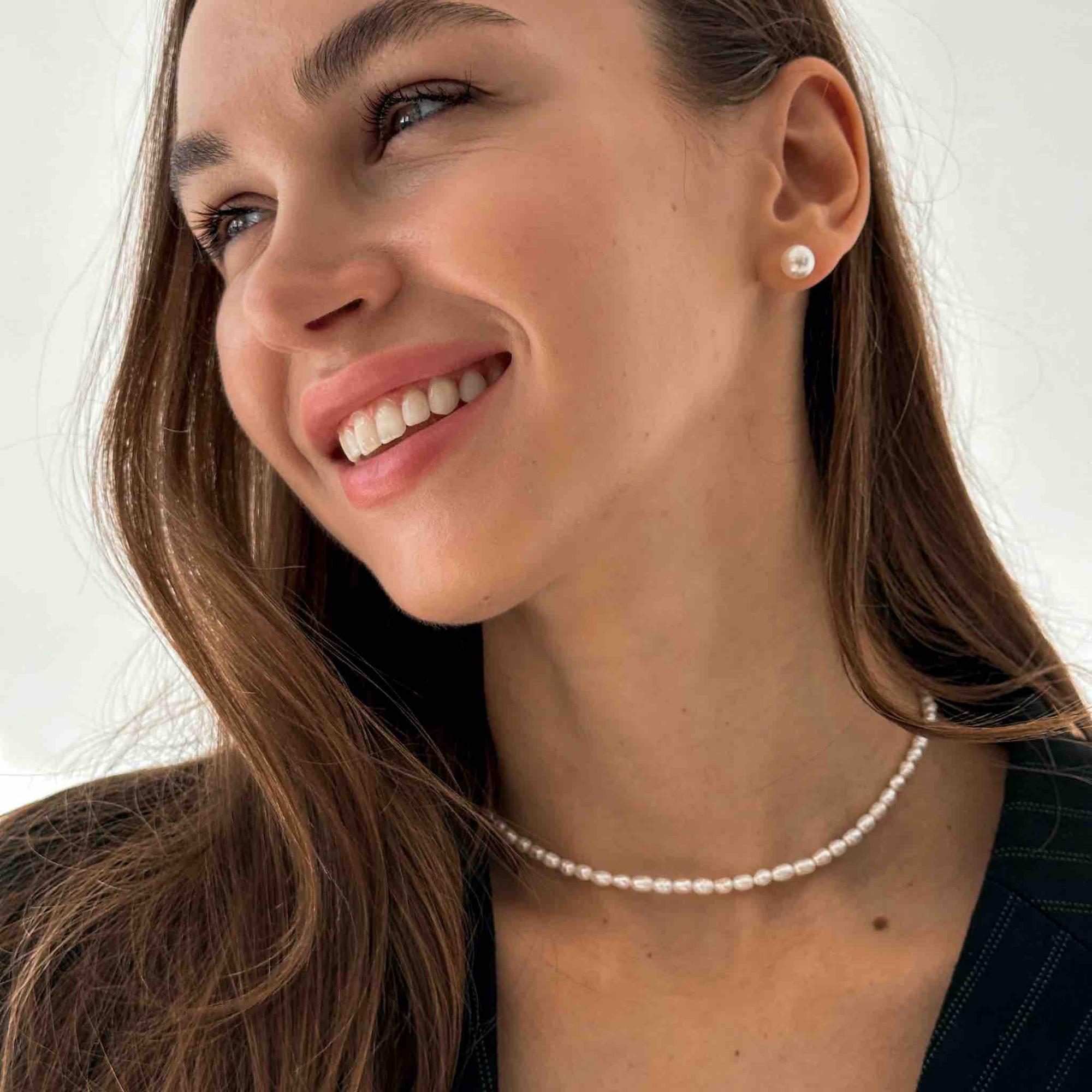 чокер из жемчуга Линия (Line)