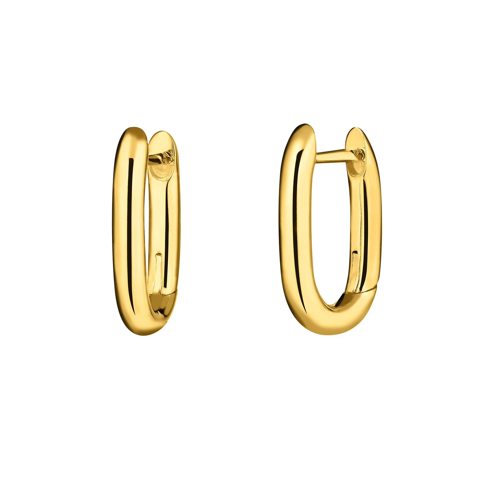 серьги Мини в позолоте