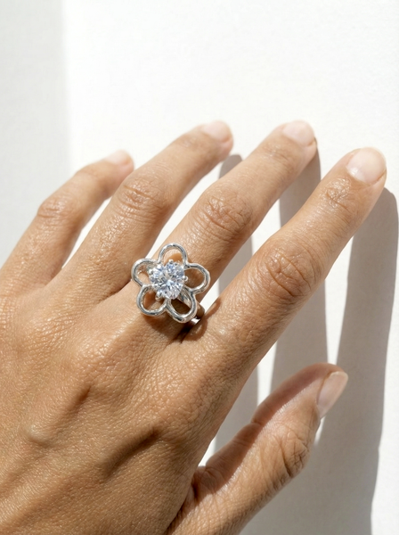 кольцо Цветок маленький (FLO SMALL)