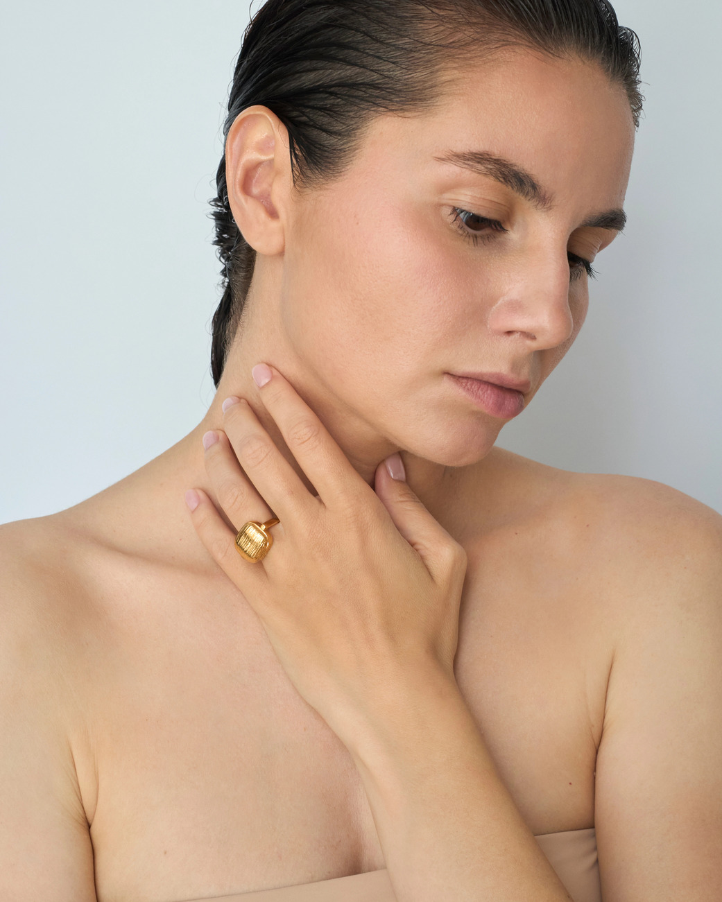 кольцо ТЕРРА (Terra) позолота