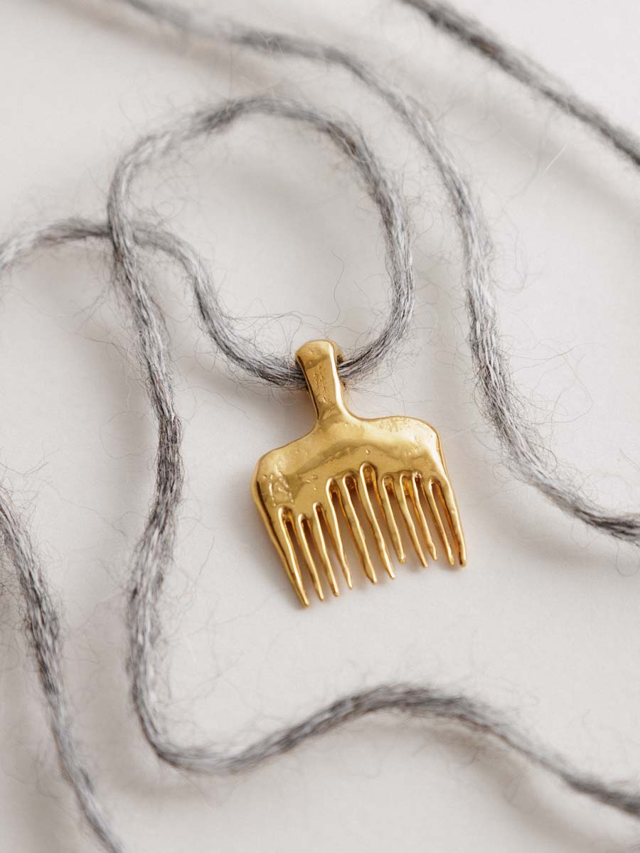 подвеска Чесало позолота