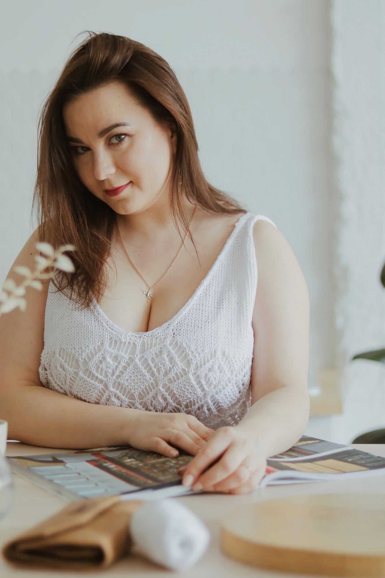 Ажурный топ «Воздушные ромбы»