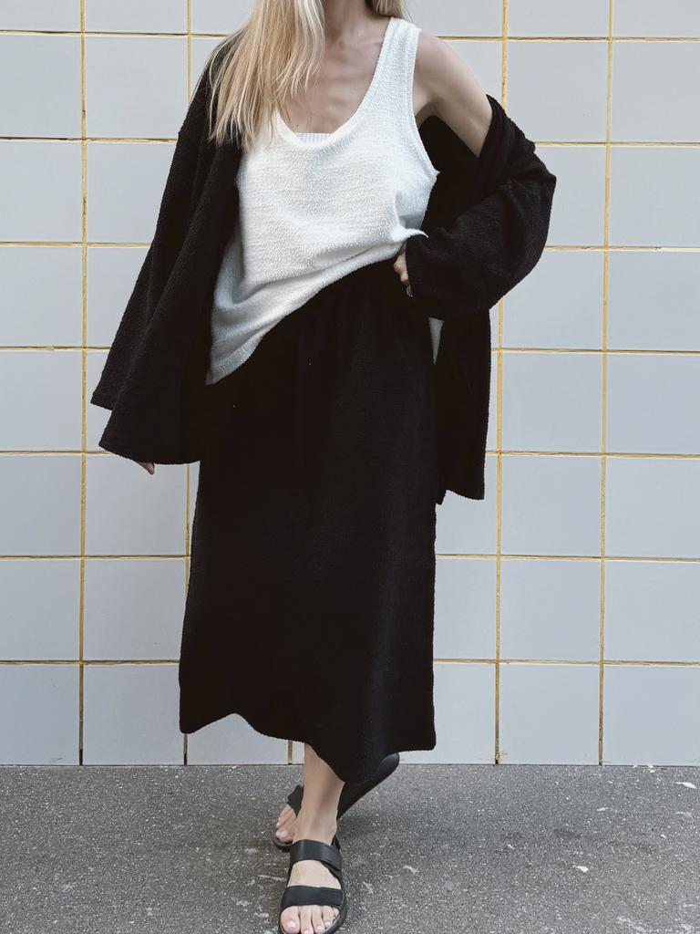Юбка Texture Midi Black