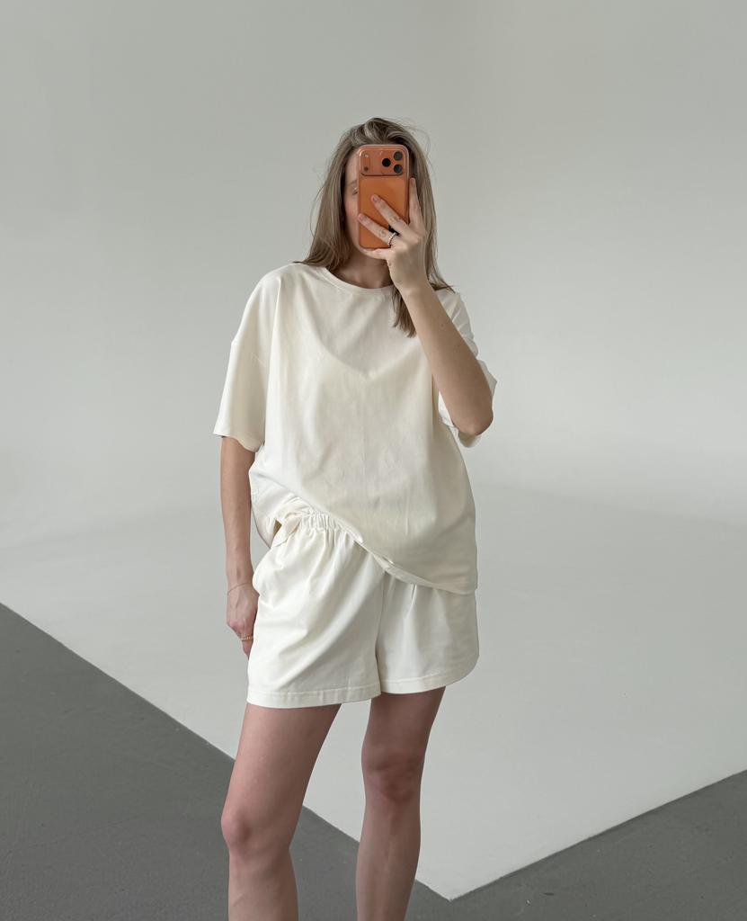 Шорты Milk Cream из мягкого хлопка