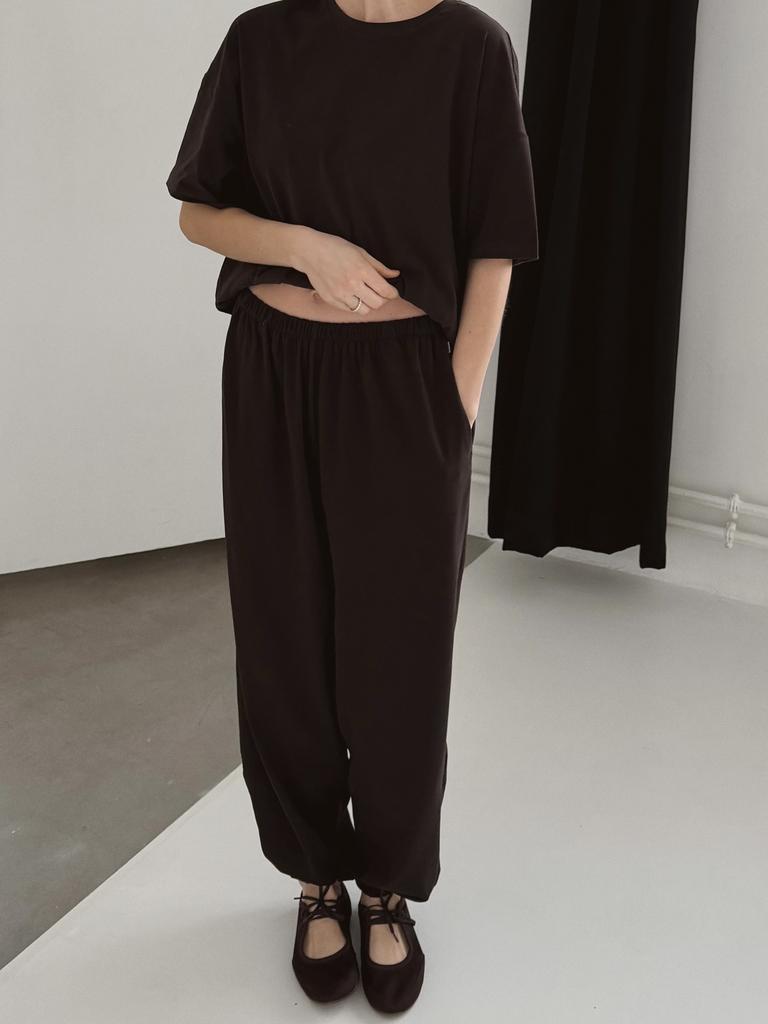 Джоггеры Brown из мягкого хлопка