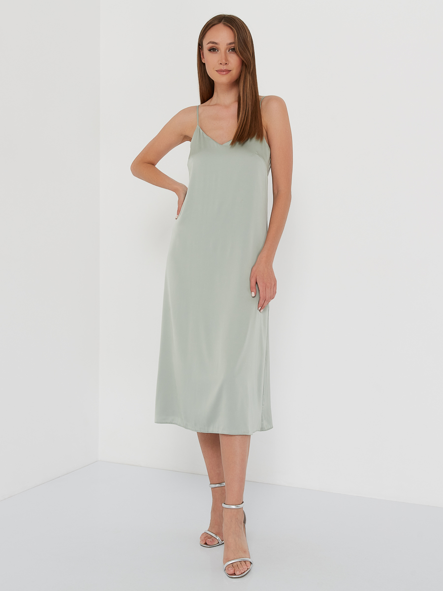 Платье-комбинация (артикул 15942151/фисташковый)