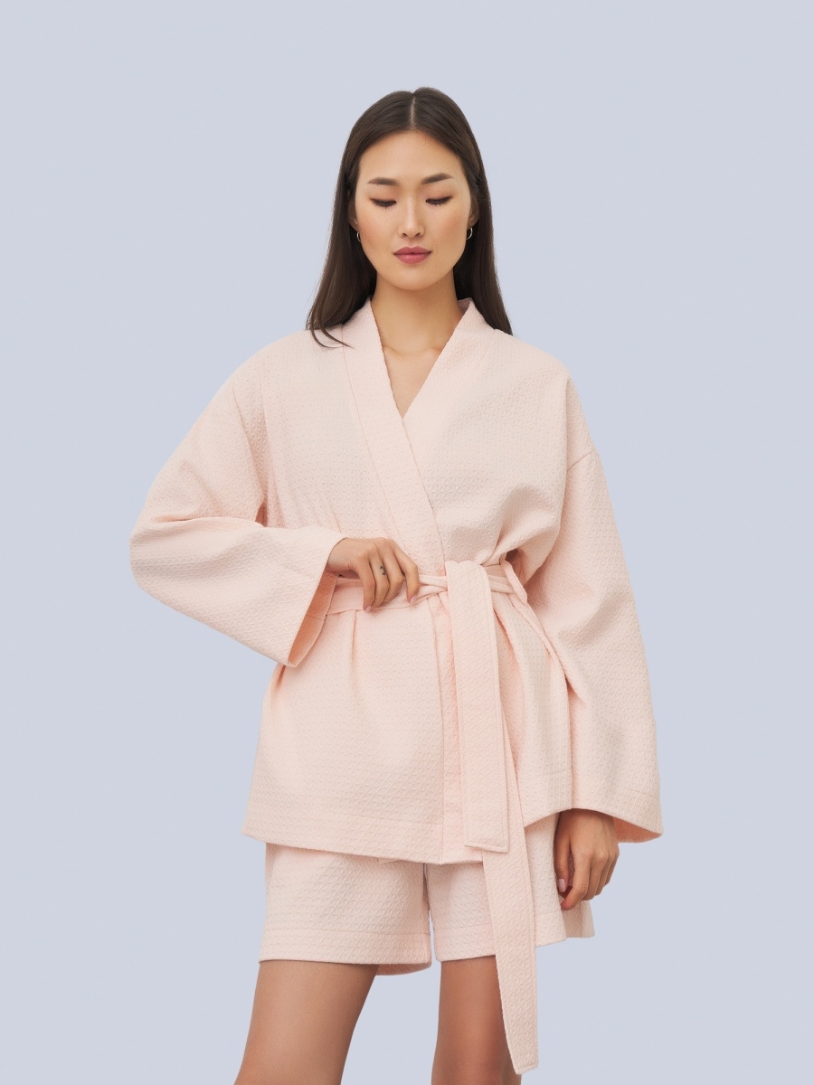Костюм женский кимоно (персиковый)