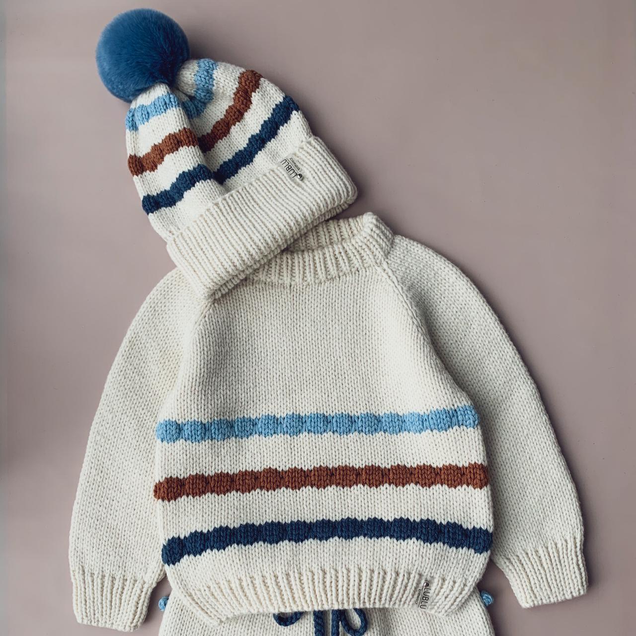 Коллекция "Confetti" (свитер + шапочка)