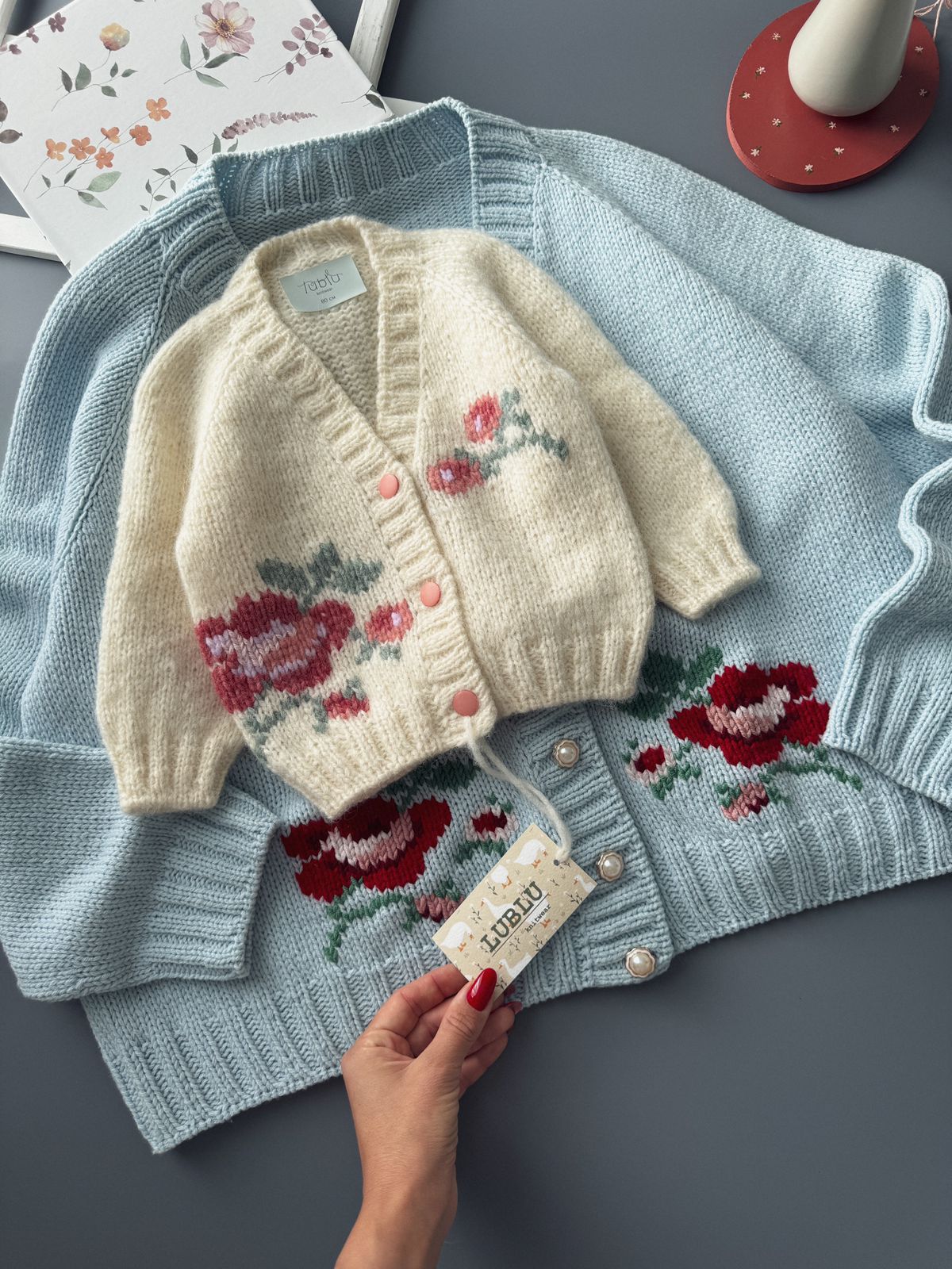 Описание кардигана "ROSE"