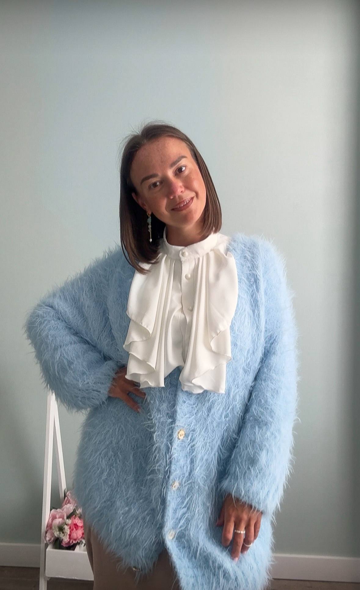 Описание "ПУШИСТЫЙ КАРДИГАН"