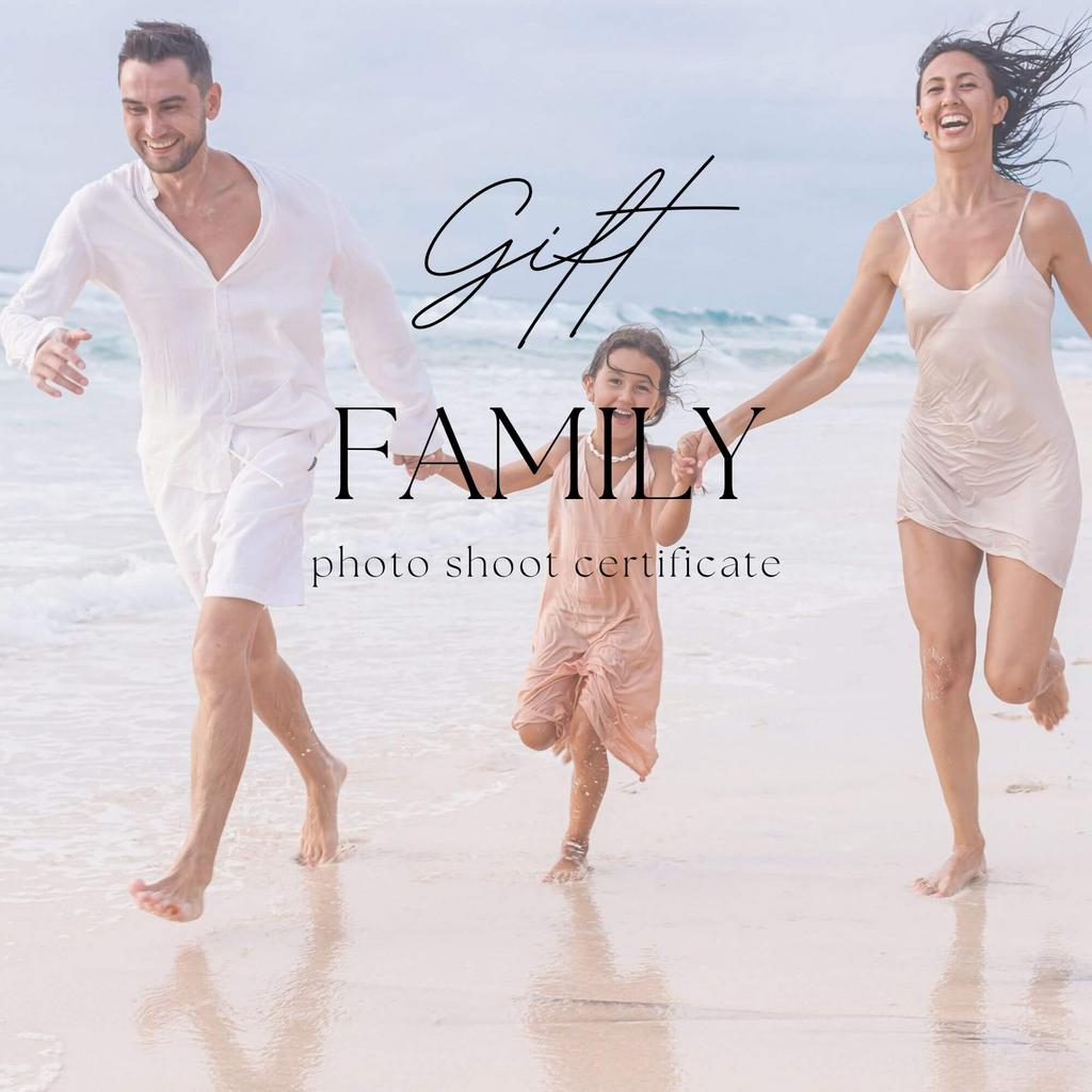 Family Photoshoot Gift Certificate
