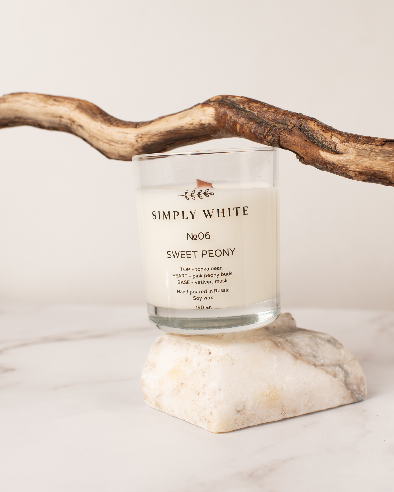 Свеча №06 SWEET PEONY
