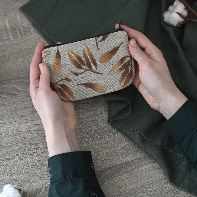 Coin pouch "Autumn vibes"