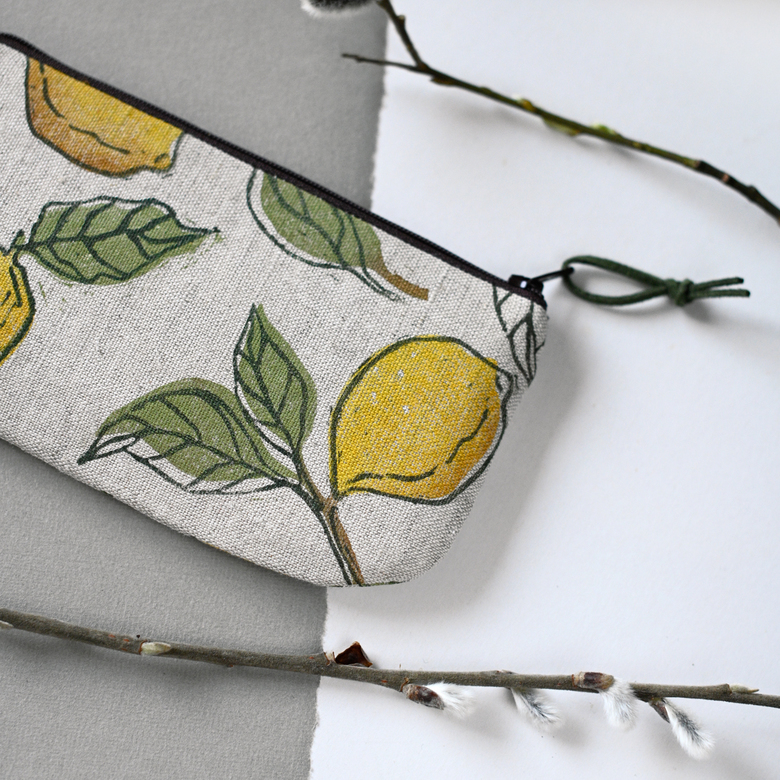 Coin pouch "Lemons"