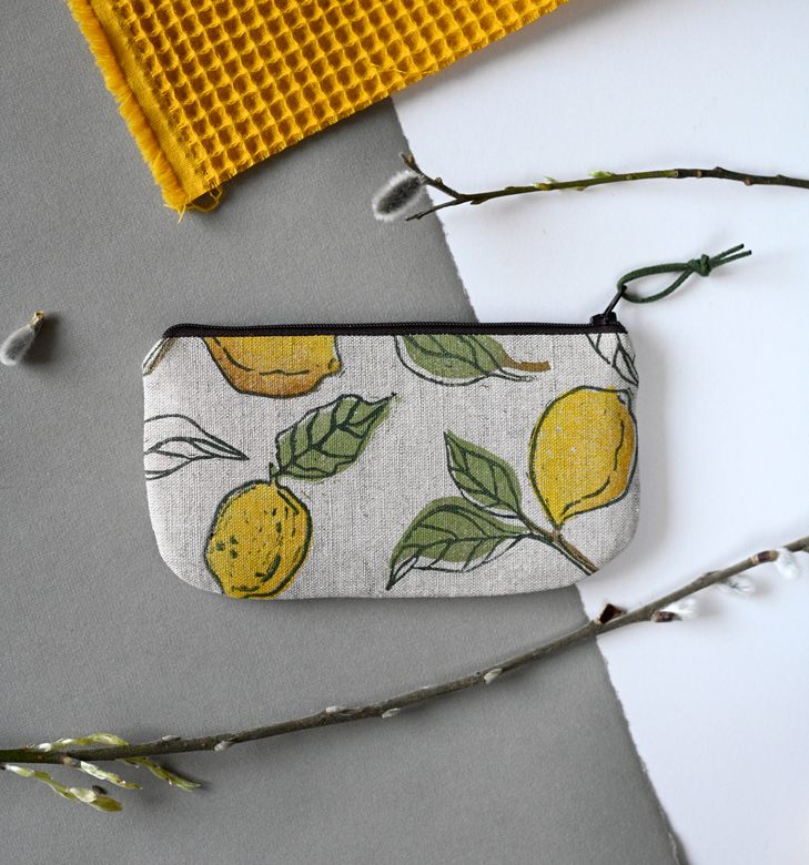 Coin pouch "Lemons"