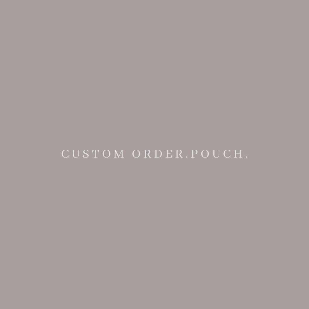 Custom order. Pouch/pencil case.