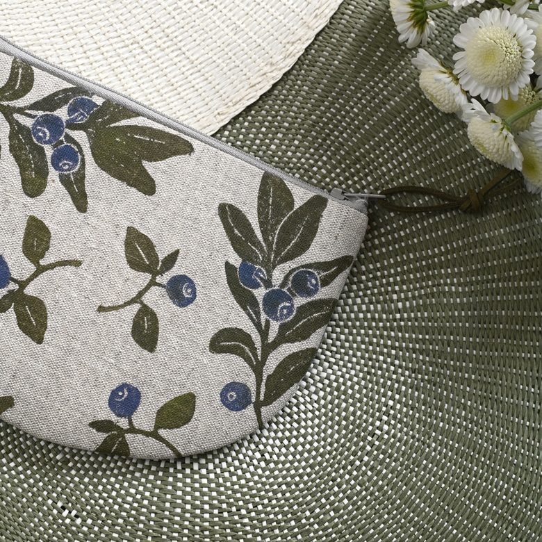 Coin pouch "Blueberries"