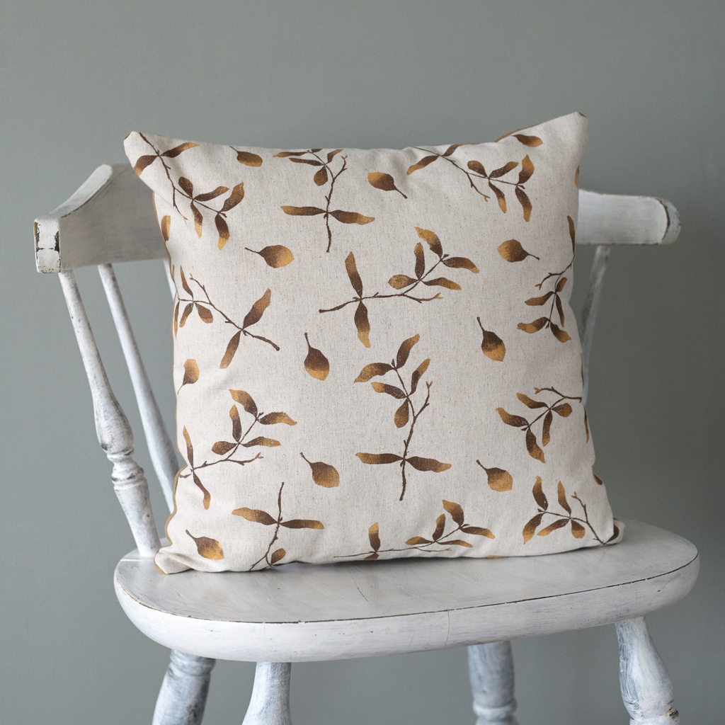 Pillow case Golden Plants