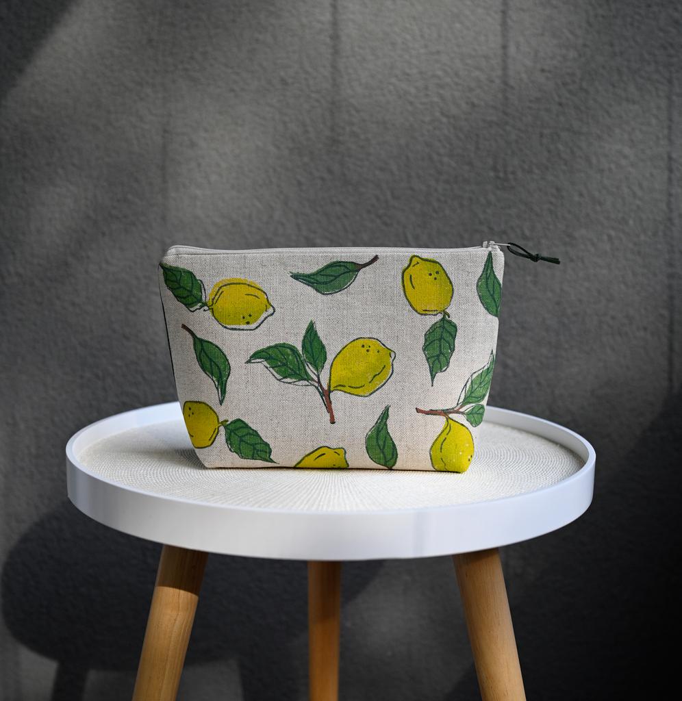 Project pouch "Lemons"