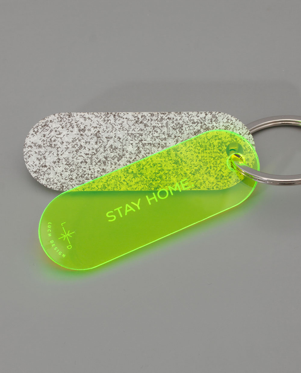 Брелок STAY HOME