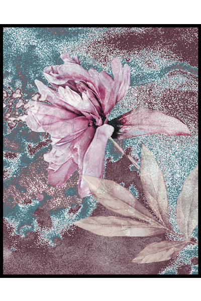 Постер Розовый пион  #1