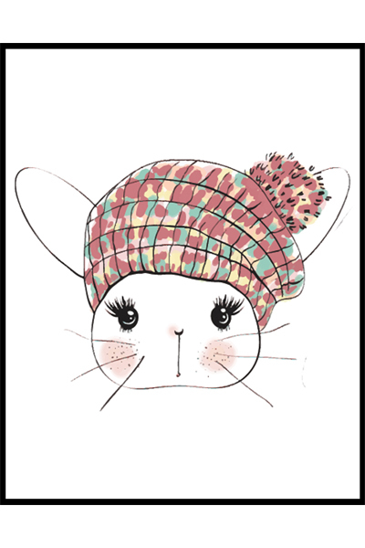 Постер  Зайка модница