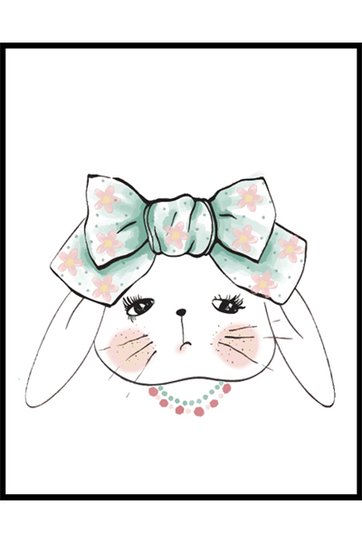 Постер  Зайка модница #2