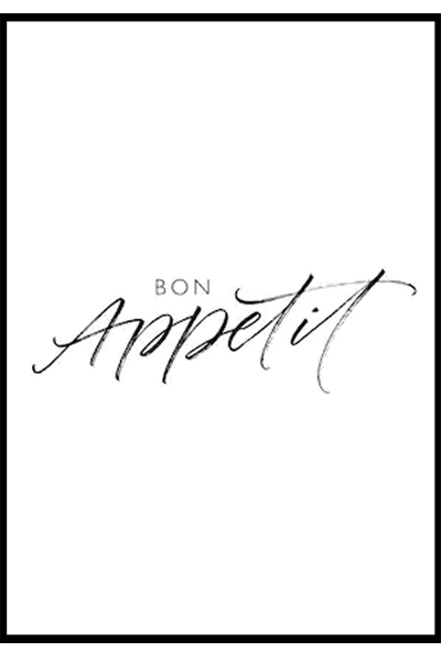 Постер Bon Appetit