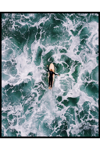 Постер Турбулентная вода