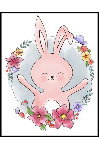 Постер "Доброе утро, зайка"