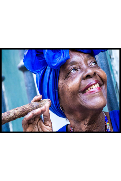 Постер Кубинская женщина