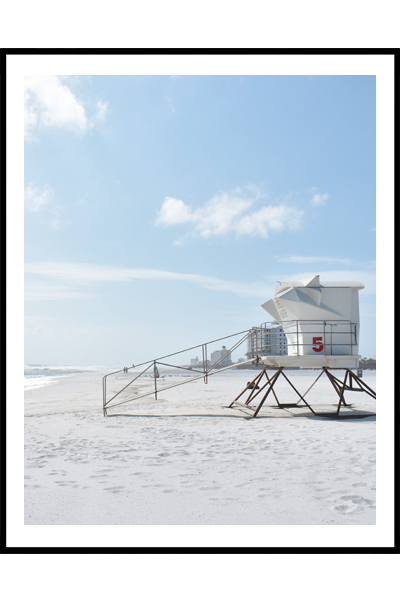 Постер Морской пляж