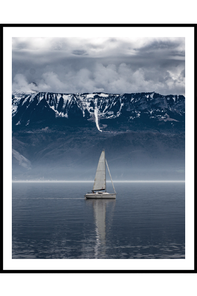 Постер Лодка