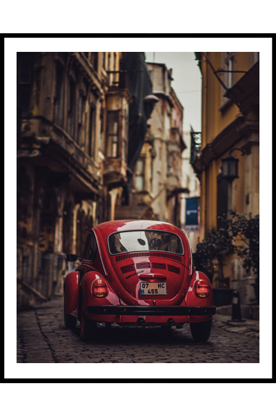 Постер Красная машина