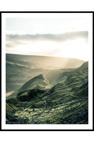 Постер  Зеленая долина