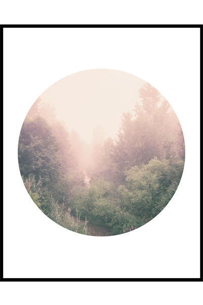 Постер Круг леса